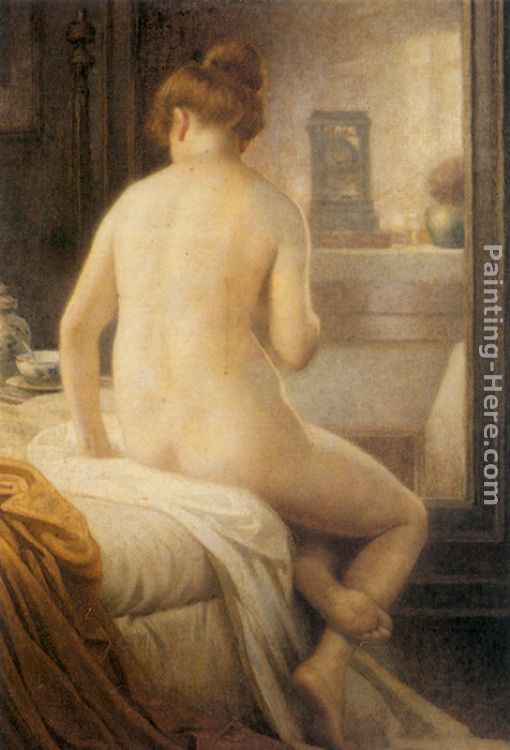 The Bather painting - Antony Troncet The Bather art painting